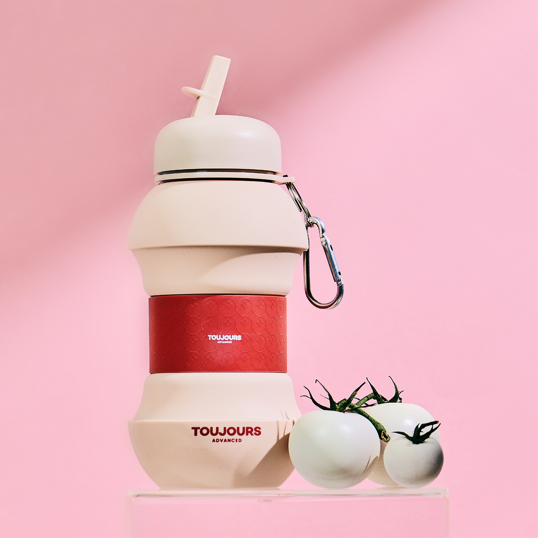 Toujours Advanced White Tomato Water Bottle